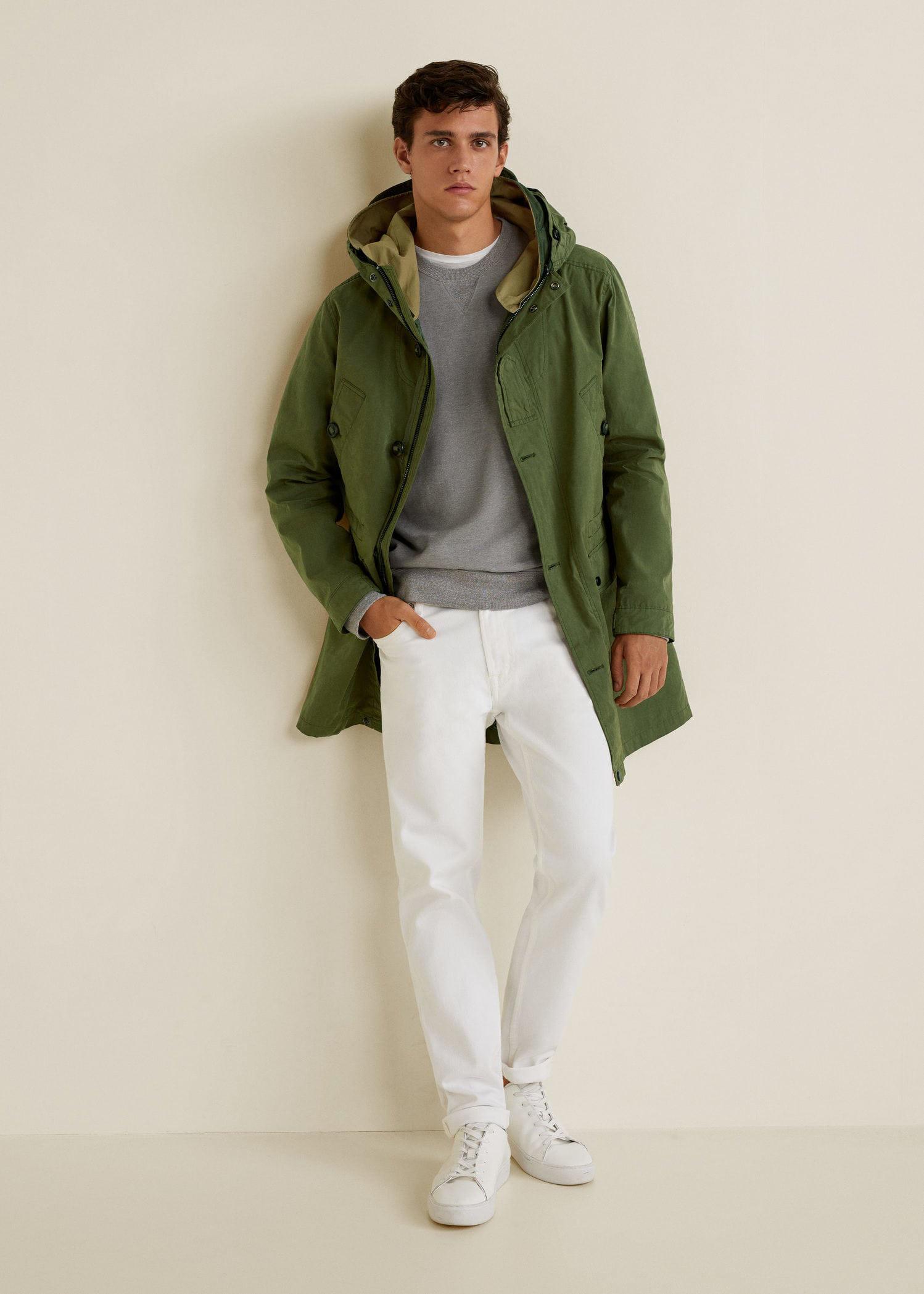 Quilted hooded parka - Imagen 3