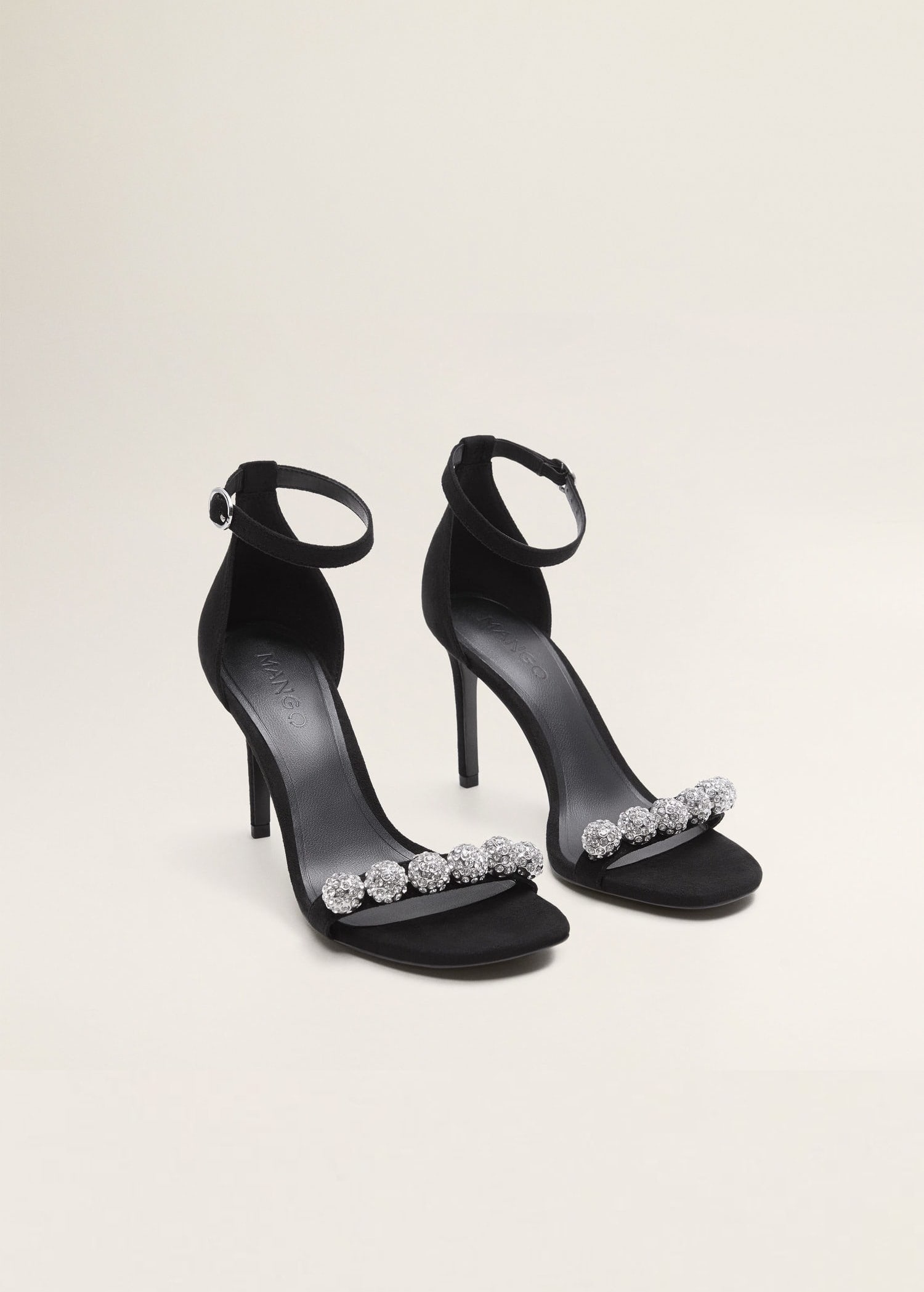 Crystal strap sandals - Imagen 2