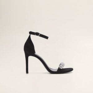 Crystal strap sandals